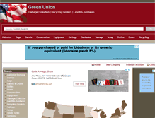 Tablet Screenshot of greenunion.us